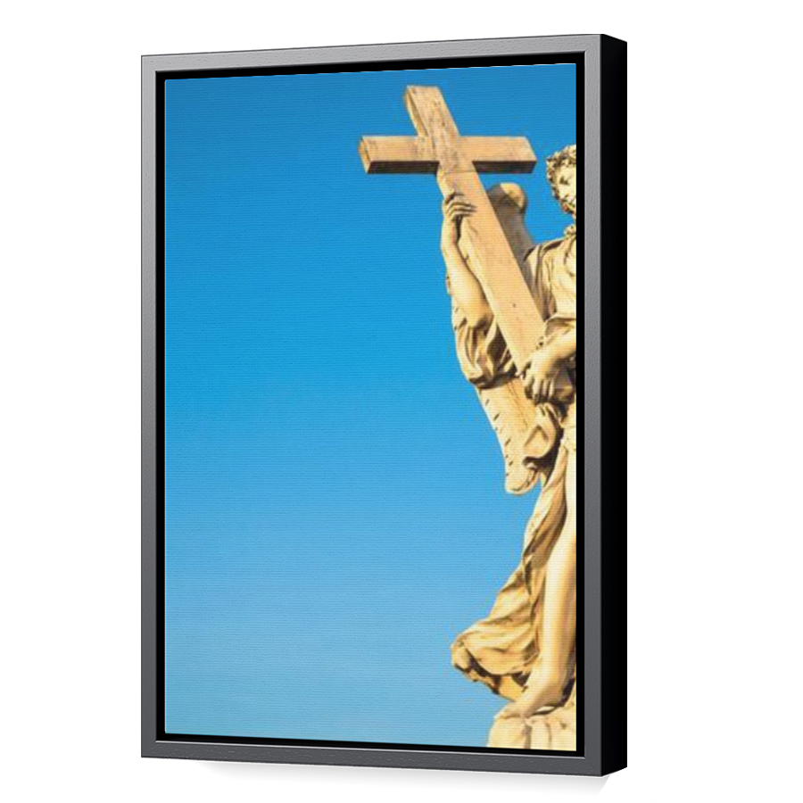 Thumbnail for Canvas - Black Floating Frame