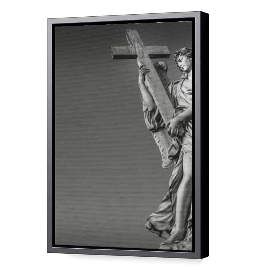 Thumbnail for Canvas - Black Floating Frame
