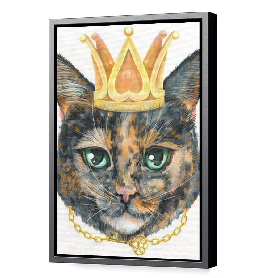 Thumbnail for Canvas - Black Floating Frame