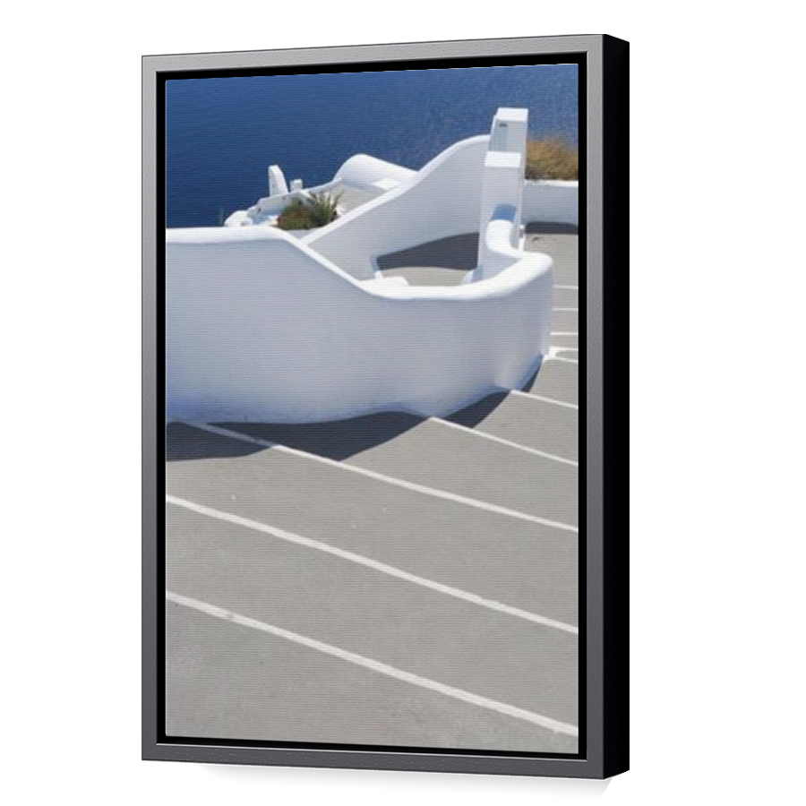Thumbnail for Canvas - Black Floating Frame