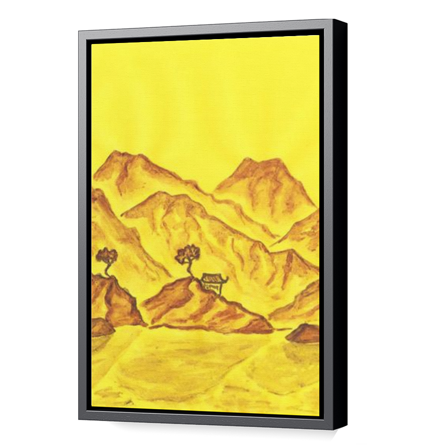 Thumbnail for Canvas - Black Floating Frame