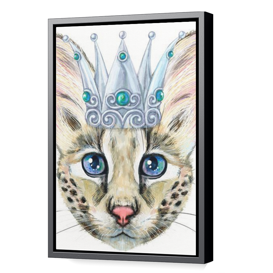 Thumbnail for Canvas - Black Floating Frame