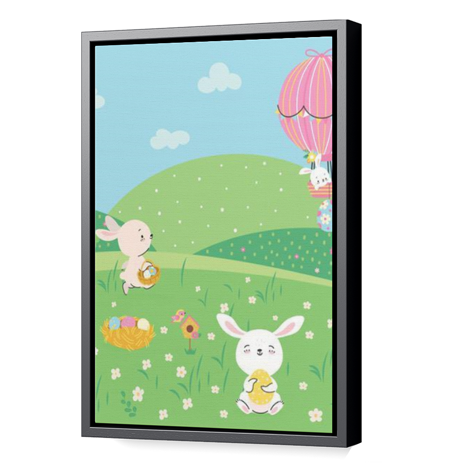 Thumbnail for Canvas - Black Floating Frame