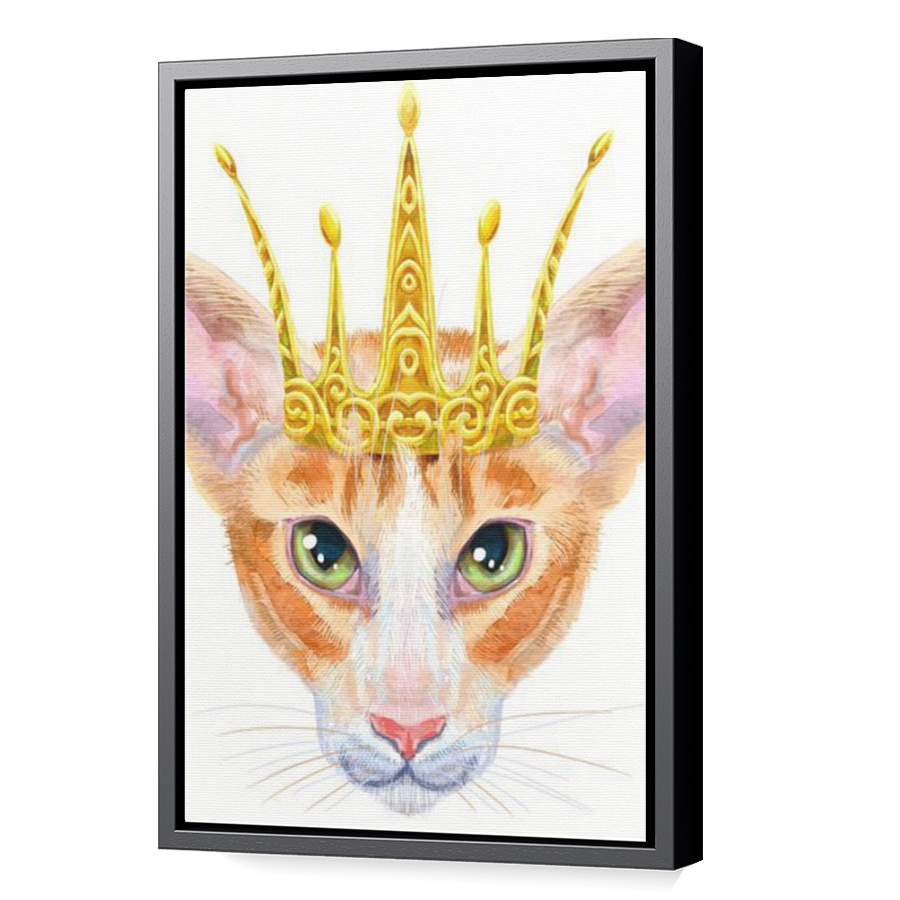 Thumbnail for Canvas - Black Floating Frame