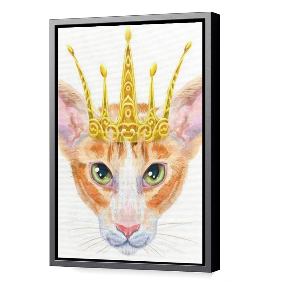 Thumbnail for Canvas - Black Floating Frame