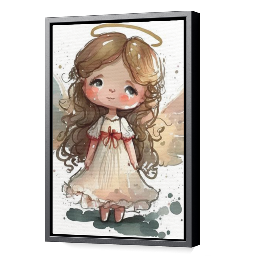 Thumbnail for Canvas - Black Floating Frame