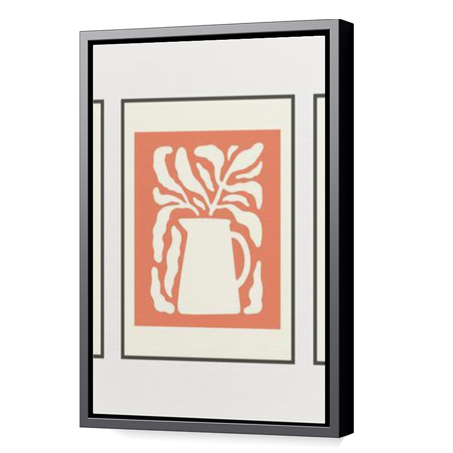 Thumbnail for Canvas - Black Floating Frame