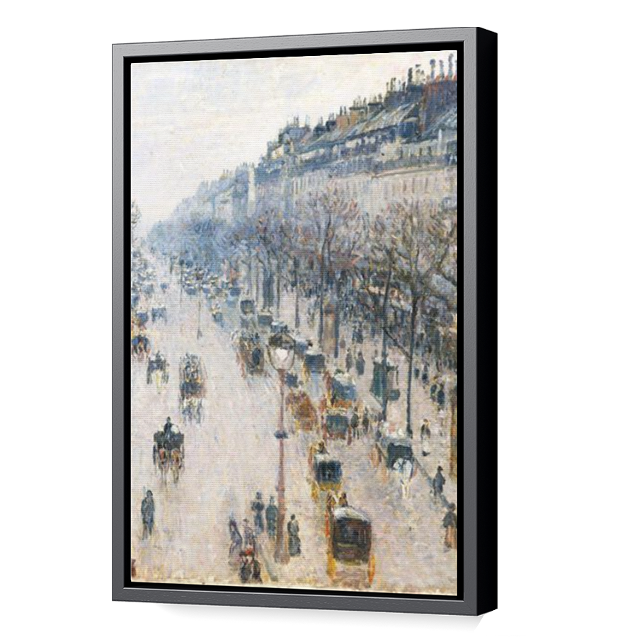 Thumbnail for Canvas - Black Floating Frame