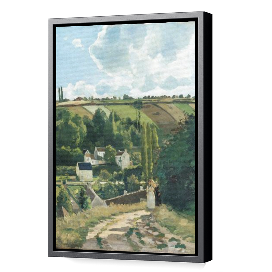 Thumbnail for Canvas - Black Floating Frame