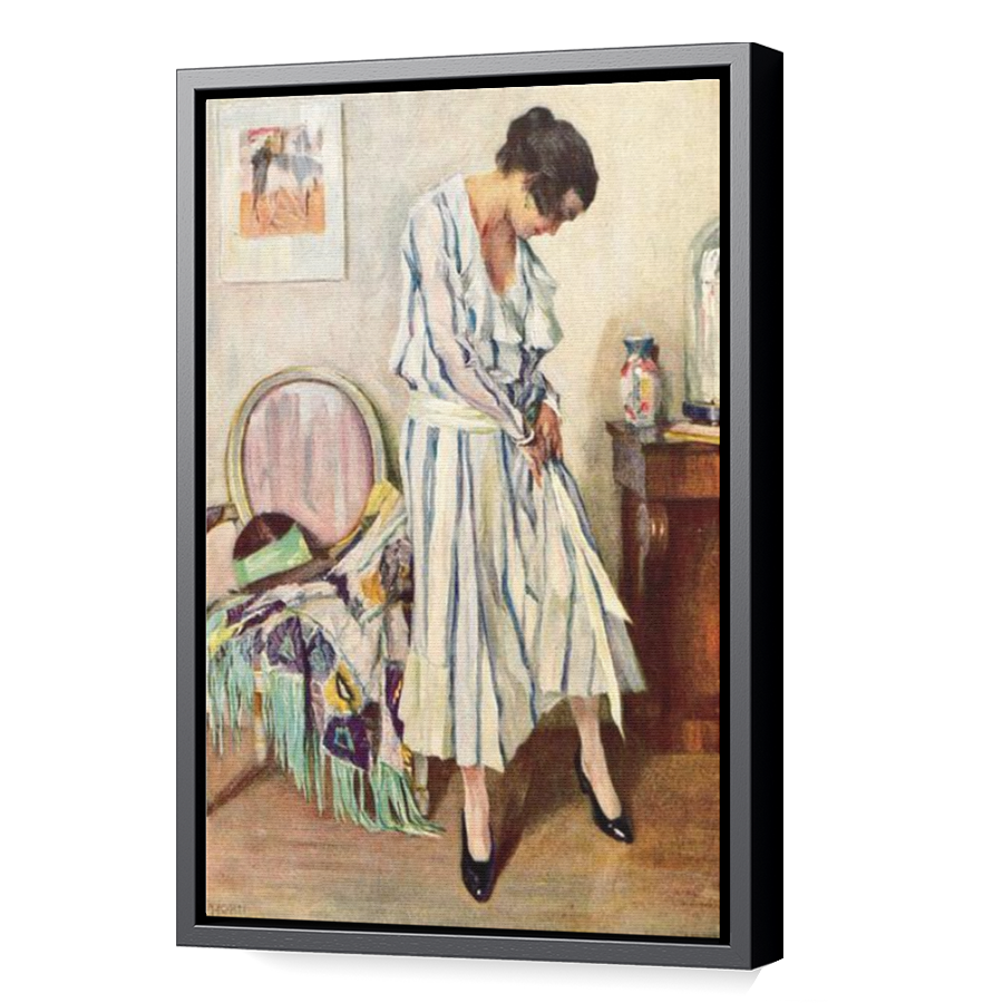 Thumbnail for Canvas - Black Floating Frame