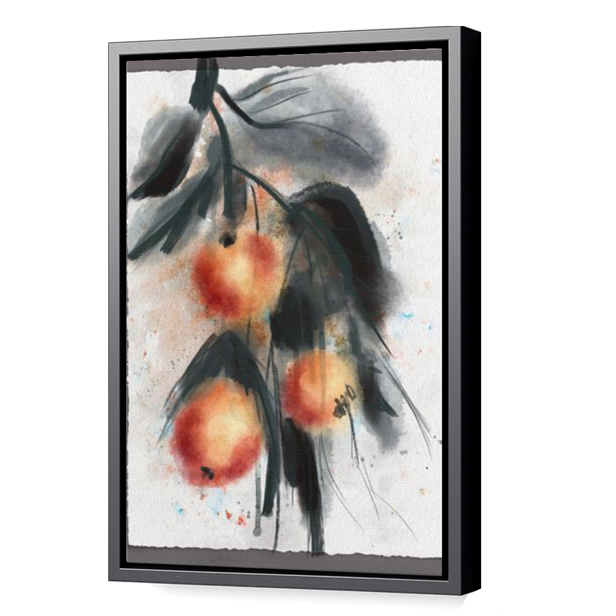 Thumbnail for Canvas - Black Floating Frame