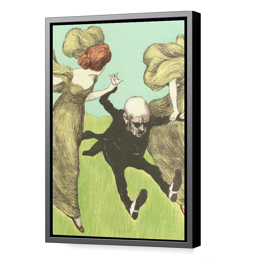 Thumbnail for Canvas - Black Floating Frame