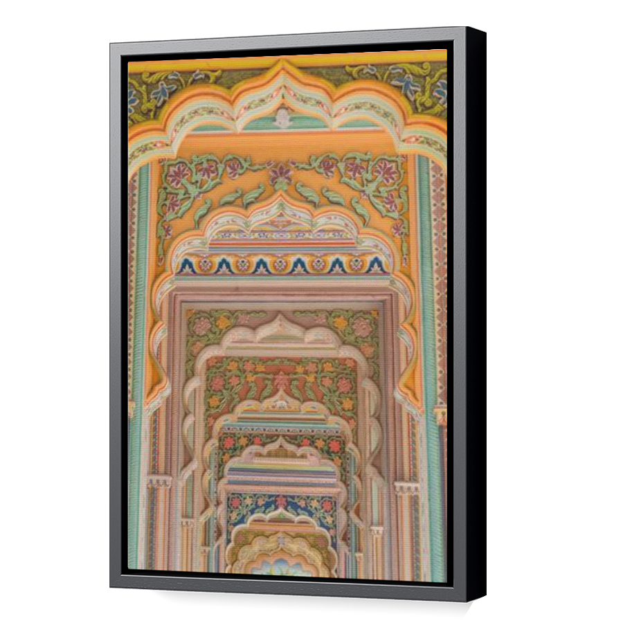 Thumbnail for Canvas - Black Floating Frame
