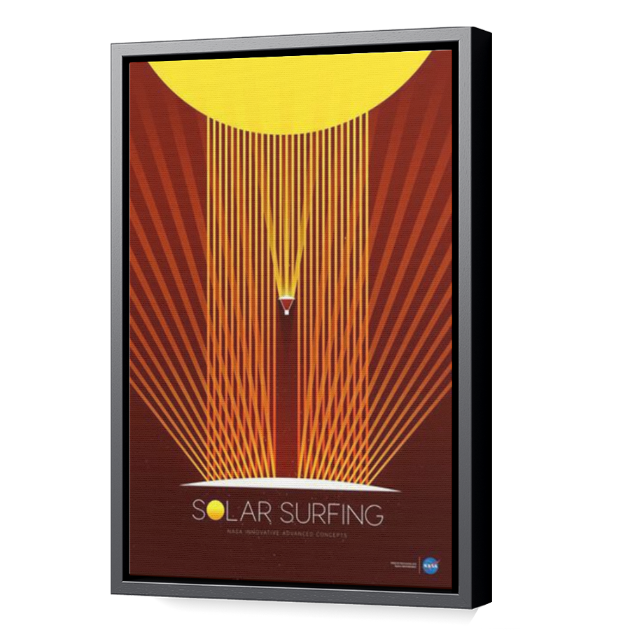 Thumbnail for Canvas - Black Floating Frame