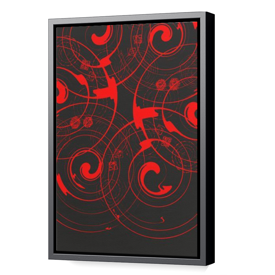 Thumbnail for Canvas - Black Floating Frame
