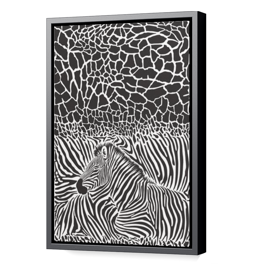 Thumbnail for Canvas - Black Floating Frame