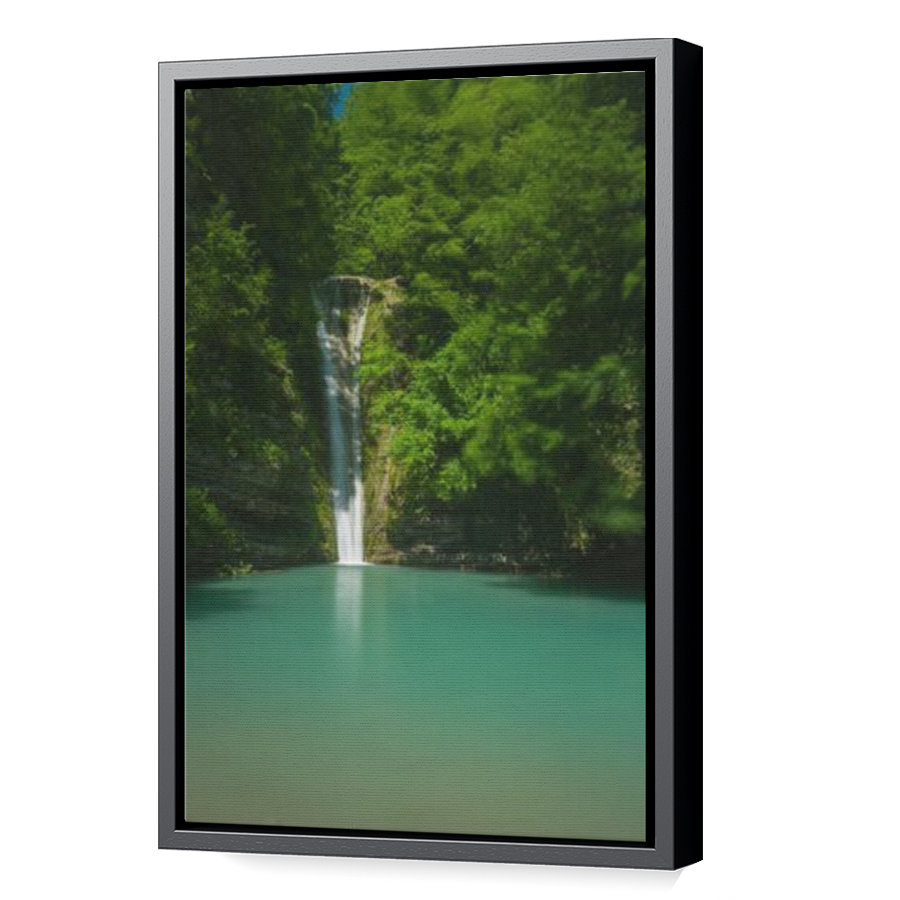 Thumbnail for Canvas - Black Floating Frame