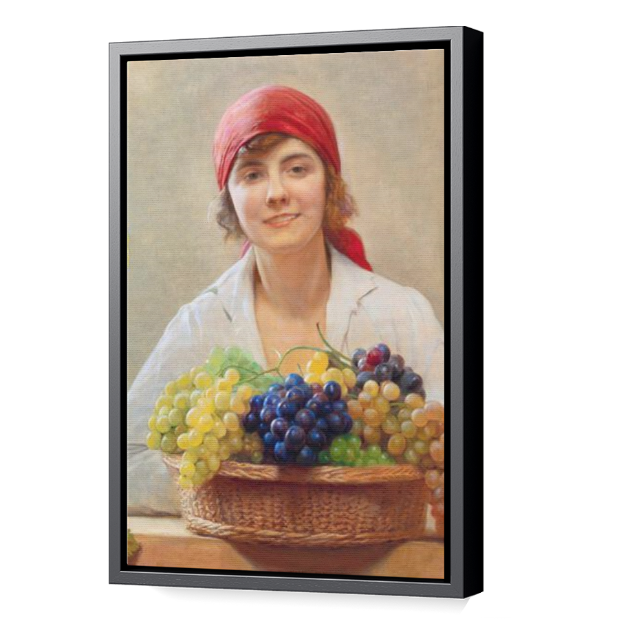 Thumbnail for Canvas - Black Floating Frame