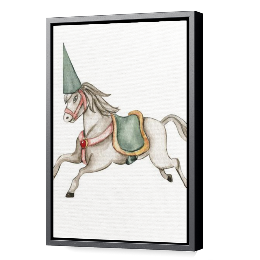 Thumbnail for Canvas - Black Floating Frame