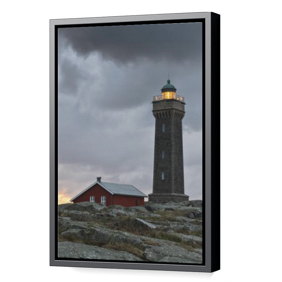 Thumbnail for Canvas - Black Floating Frame