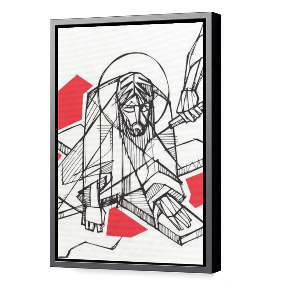 Thumbnail for Canvas - Black Floating Frame
