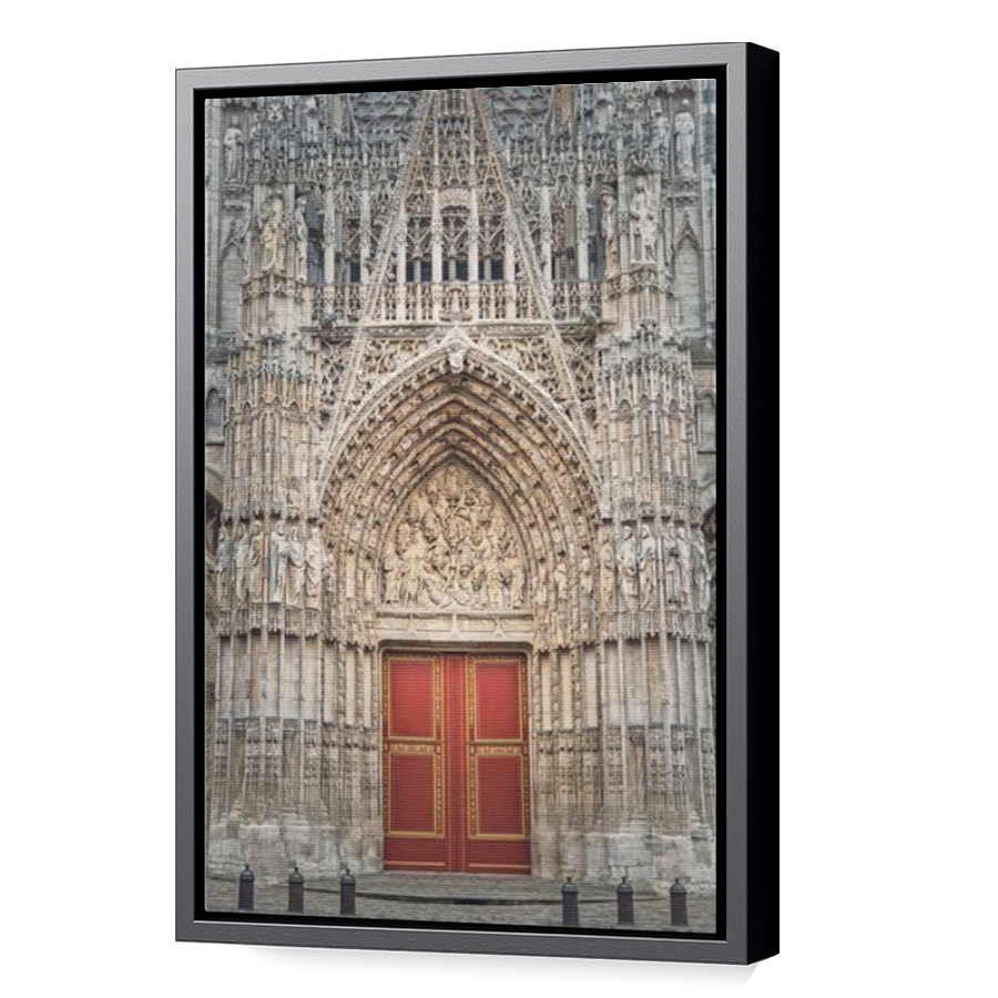 Thumbnail for Canvas - Black Floating Frame