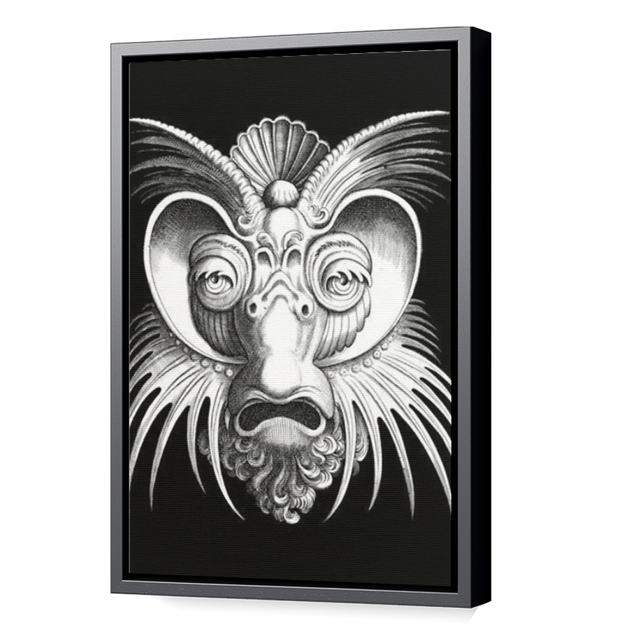 Thumbnail for Canvas - Black Floating Frame