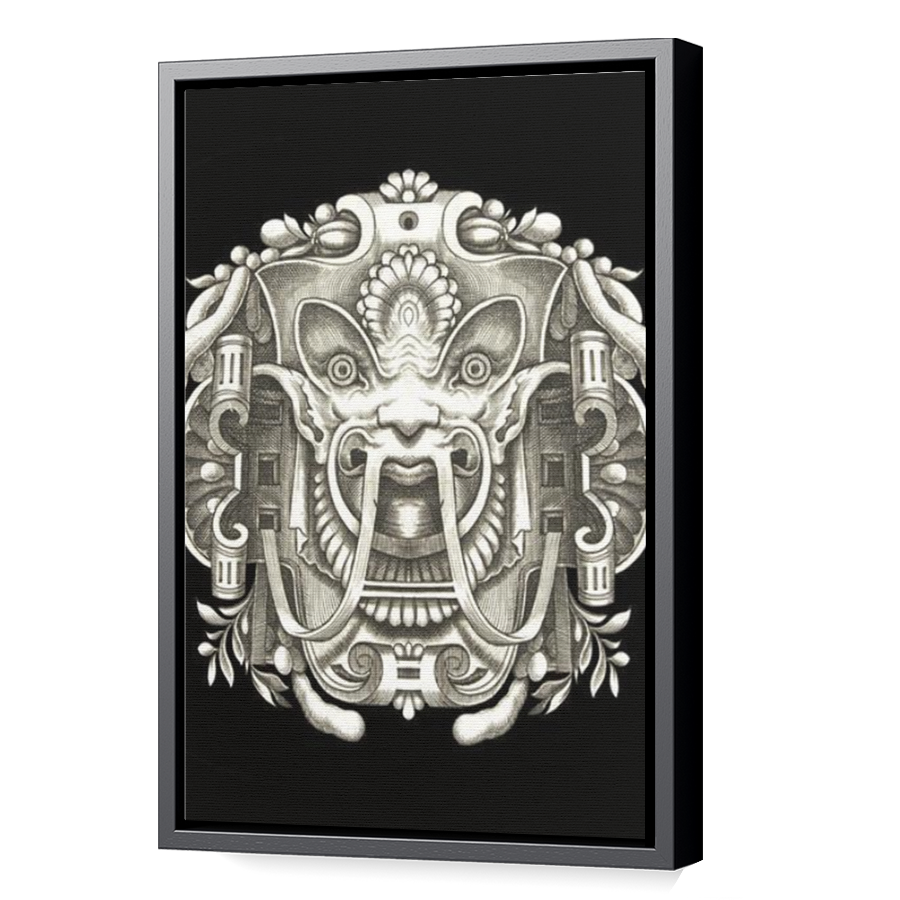 Thumbnail for Canvas - Black Floating Frame
