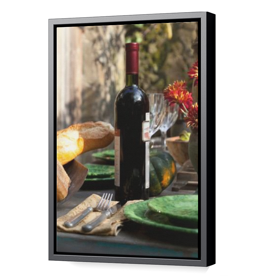 Thumbnail for Canvas - Black Floating Frame