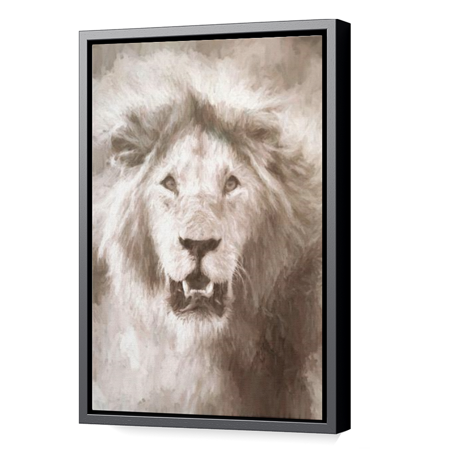 Thumbnail for Canvas - Black Floating Frame