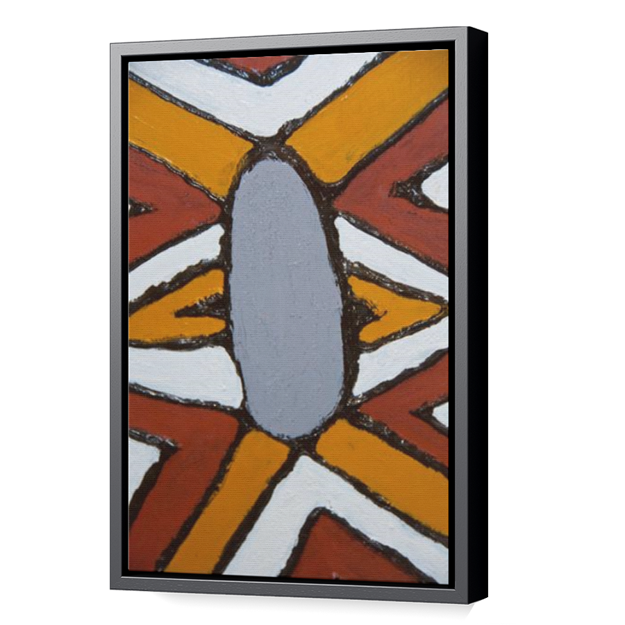 Thumbnail for Canvas - Black Floating Frame