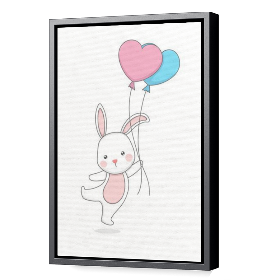 Thumbnail for Canvas - Black Floating Frame