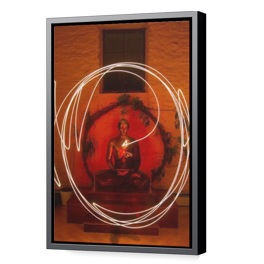 Thumbnail for Canvas - Black Floating Frame