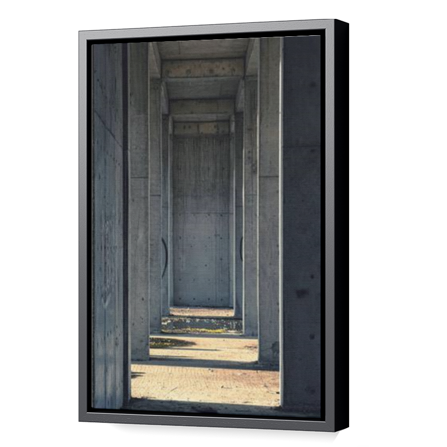 Thumbnail for Canvas - Black Floating Frame