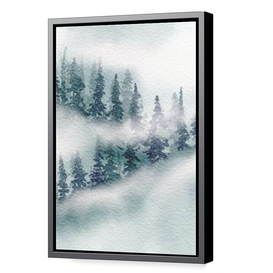 Thumbnail for Canvas - Black Floating Frame
