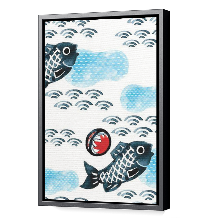 Thumbnail for Canvas - Black Floating Frame