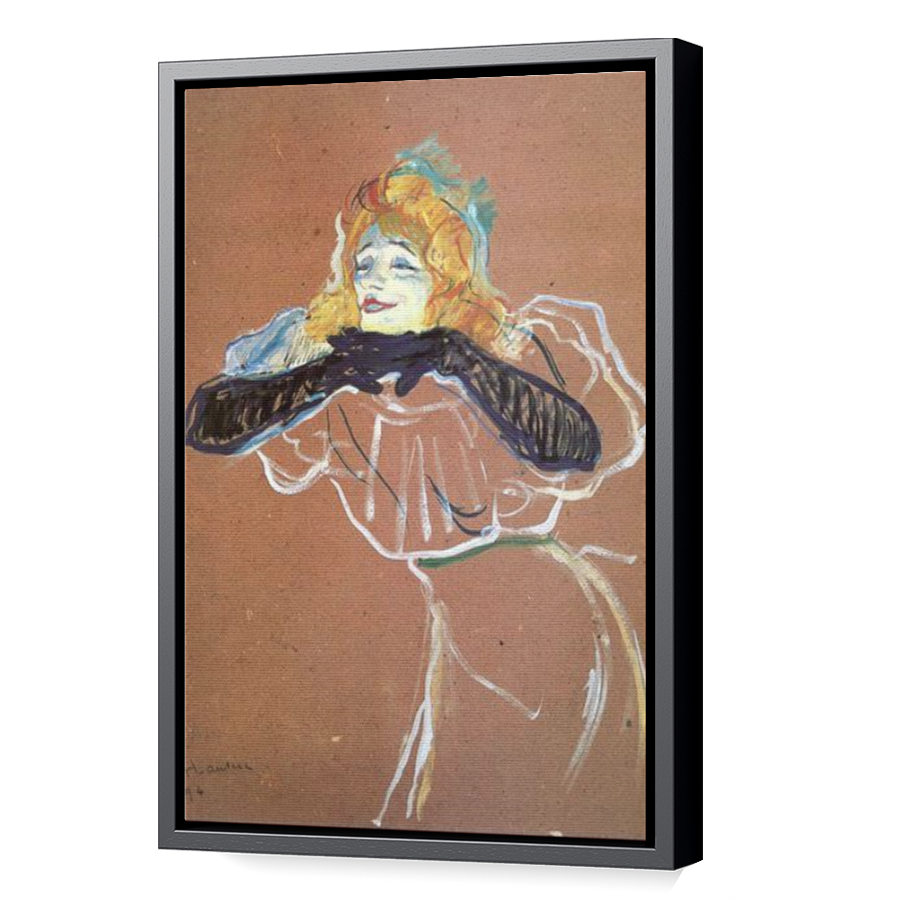 Thumbnail for Canvas - Black Floating Frame