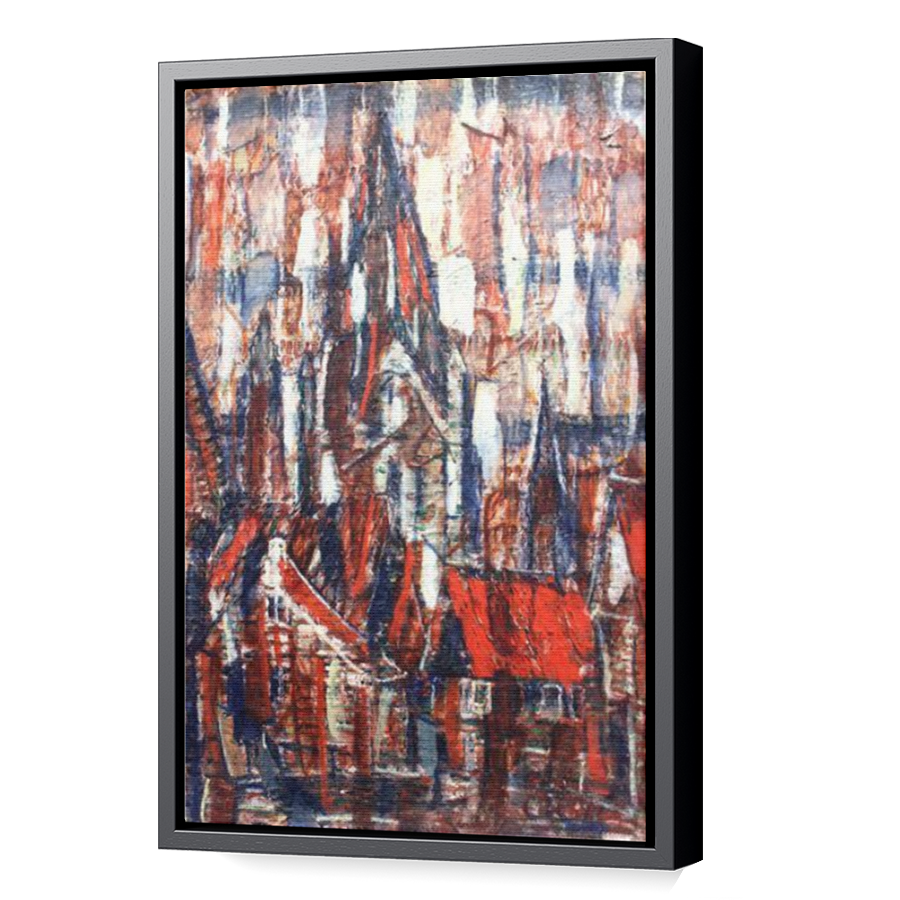 Thumbnail for Canvas - Black Floating Frame