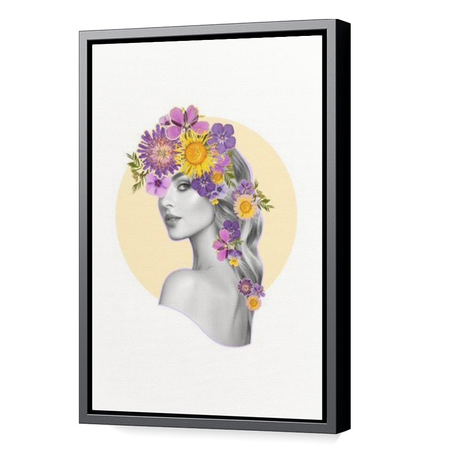 Thumbnail for Canvas - Black Floating Frame