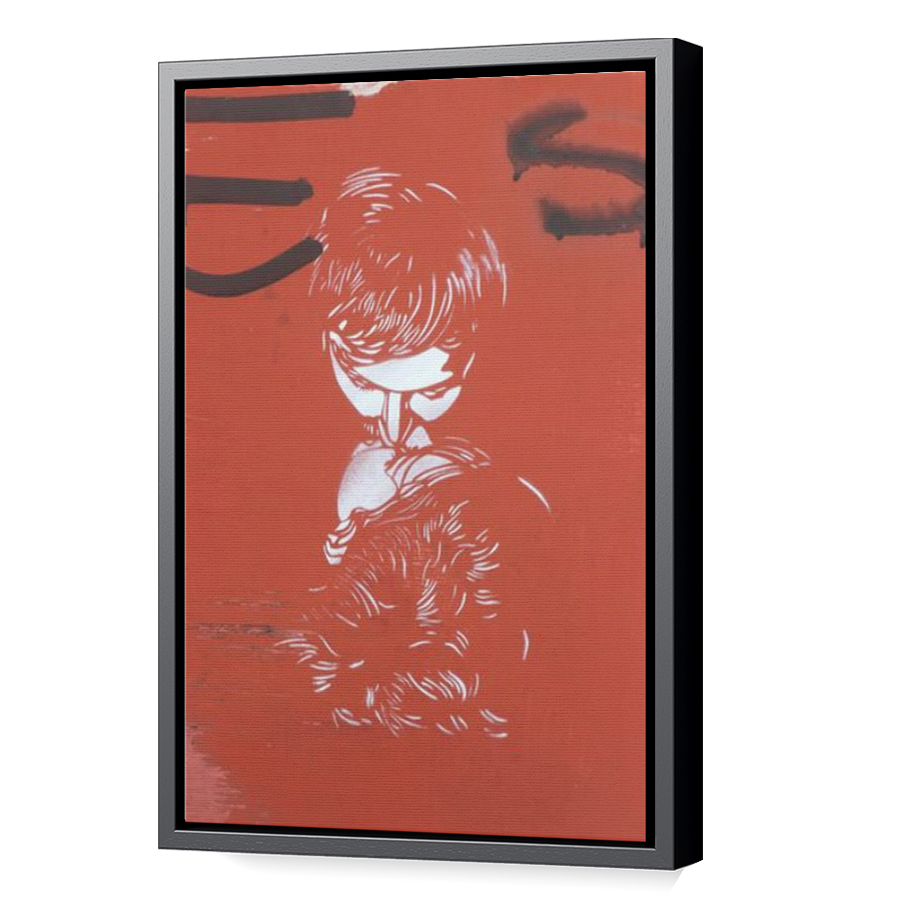 Thumbnail for Canvas - Black Floating Frame