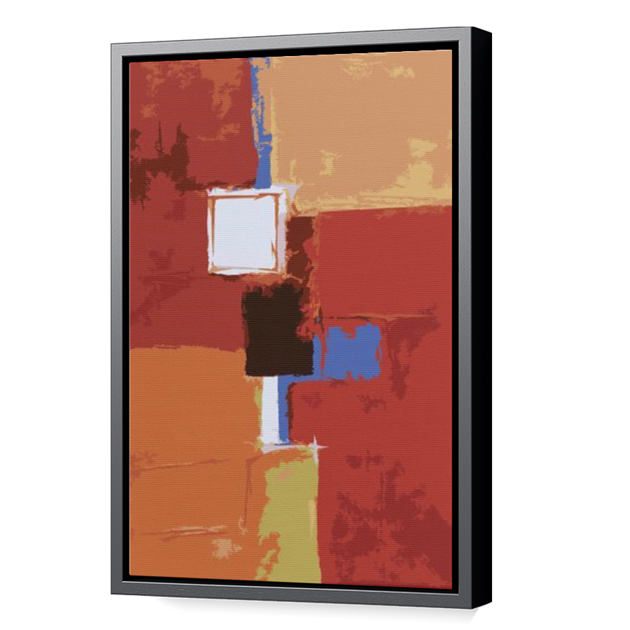 Thumbnail for Canvas - Black Floating Frame