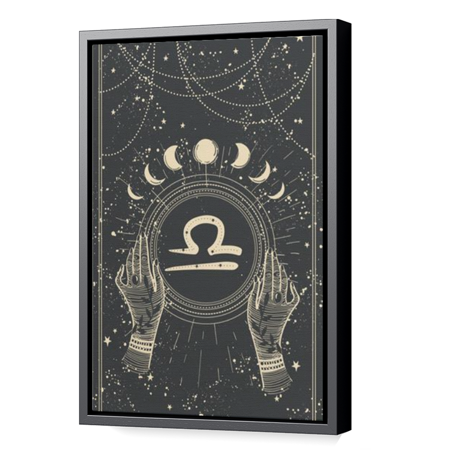 Thumbnail for Canvas - Black Floating Frame