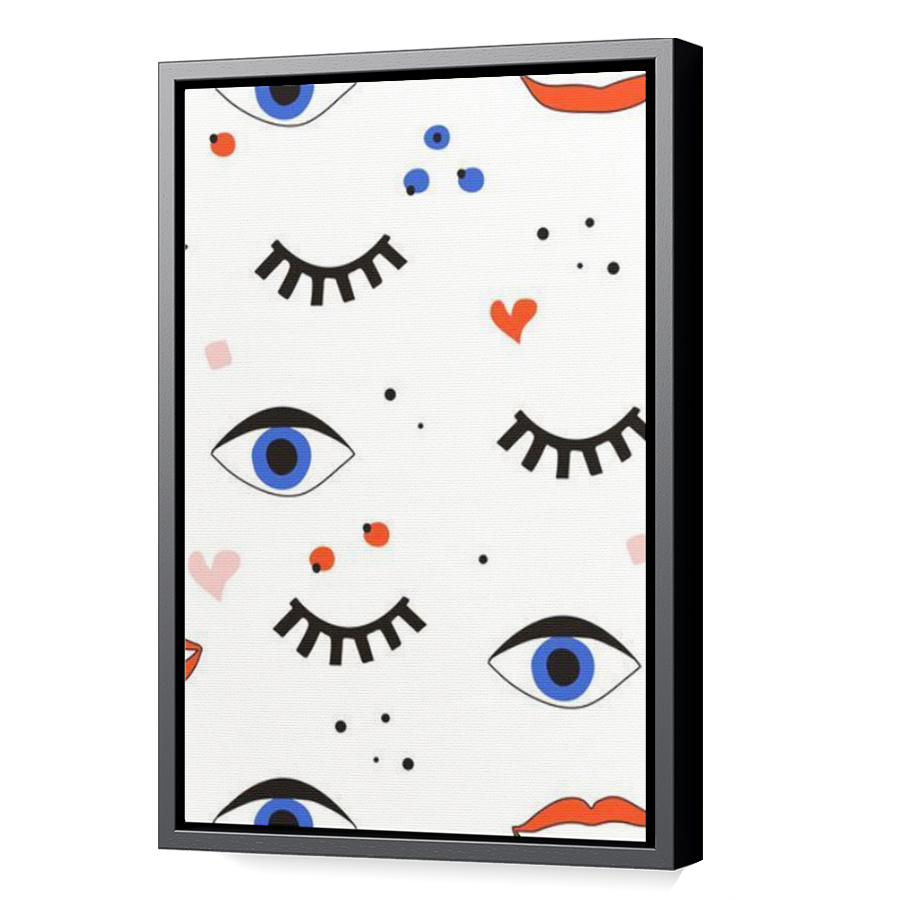 Thumbnail for Canvas - Black Floating Frame