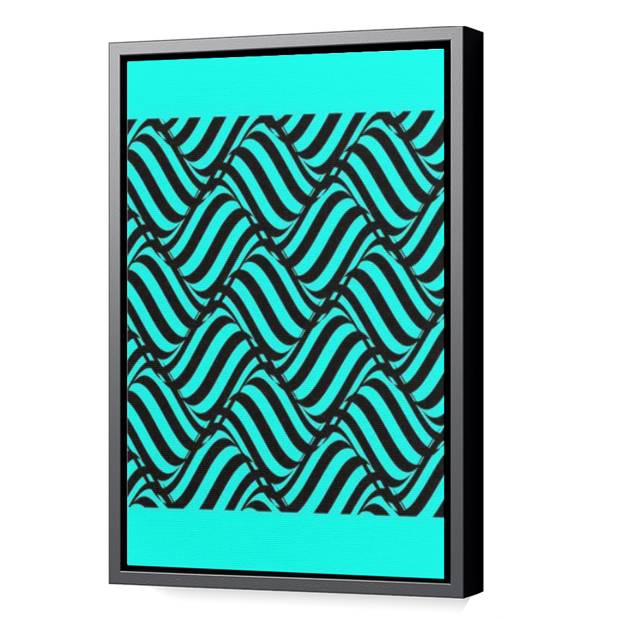 Thumbnail for Canvas - Black Floating Frame
