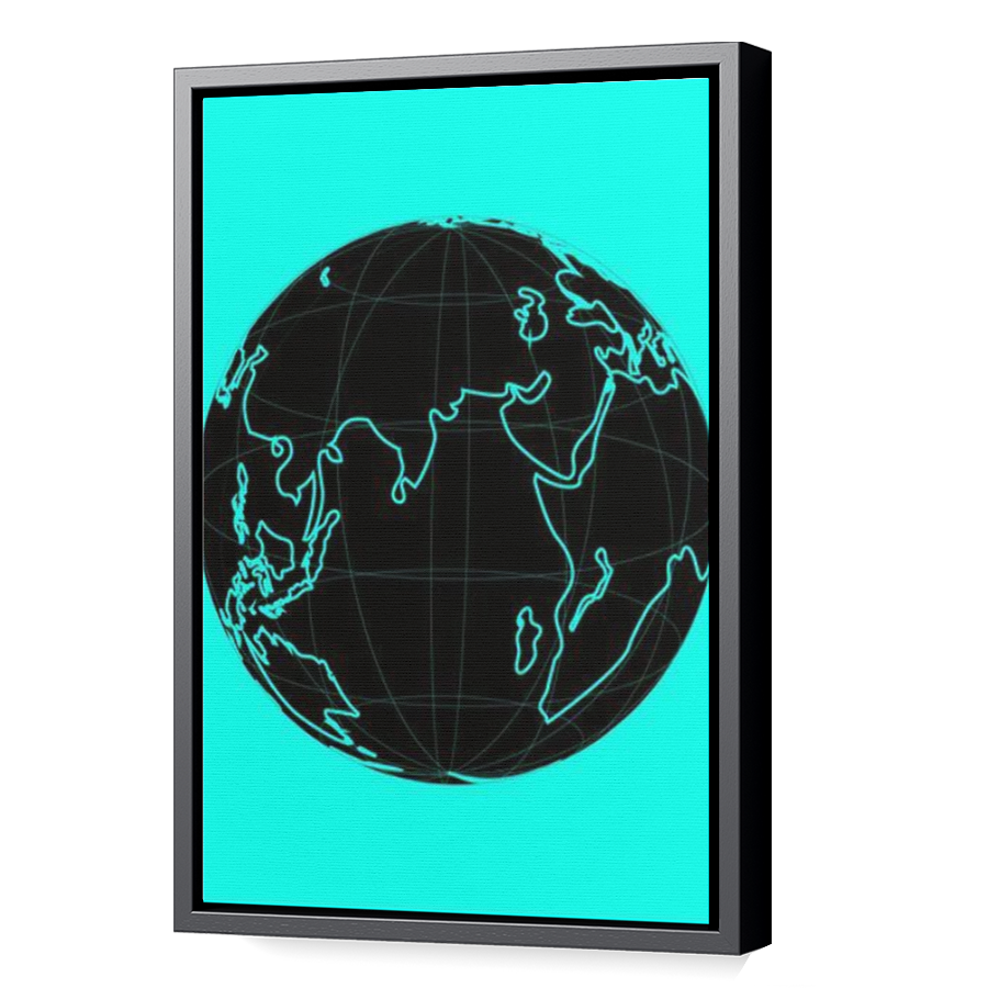 Thumbnail for Canvas - Black Floating Frame