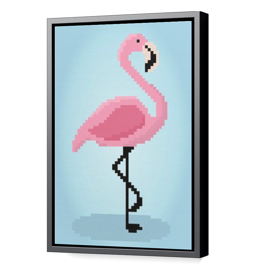 Thumbnail for Canvas - Black Floating Frame