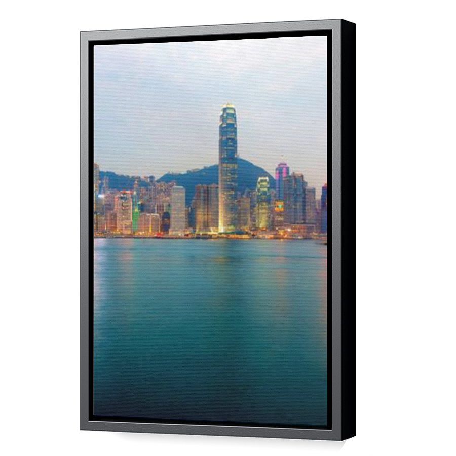 Thumbnail for Canvas - Black Floating Frame