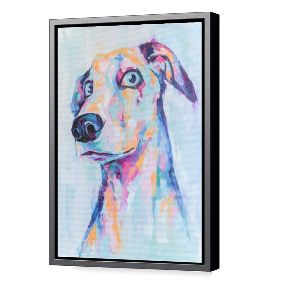 Thumbnail for Canvas - Black Floating Frame
