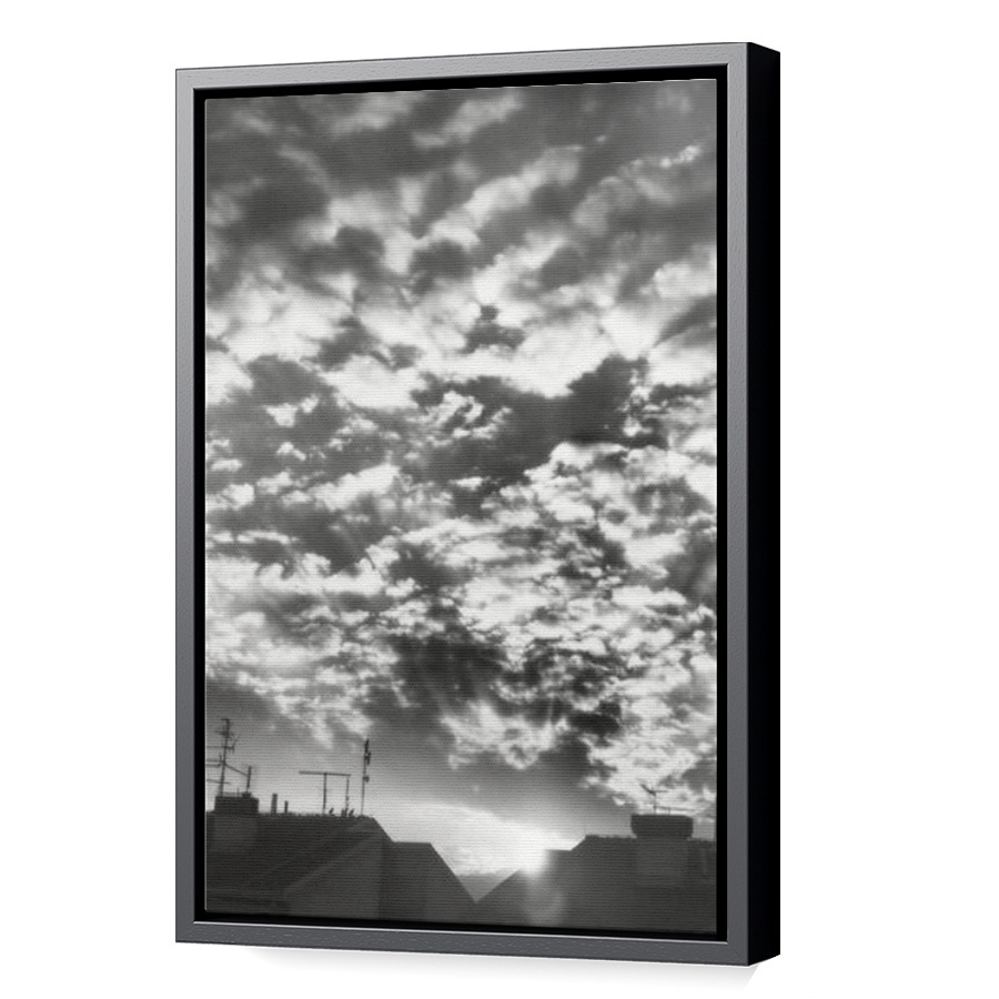 Thumbnail for Canvas - Black Floating Frame