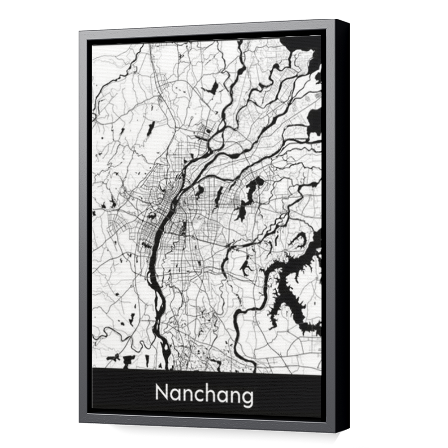 Thumbnail for Canvas - Black Floating Frame